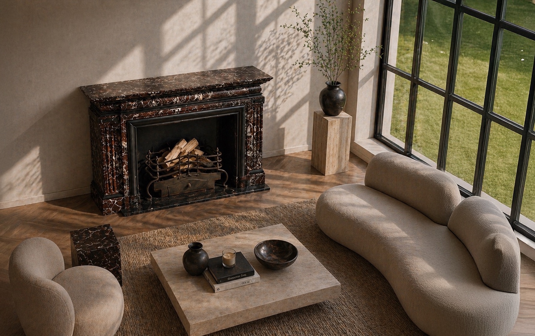 Campan Rubané schouw in interieur