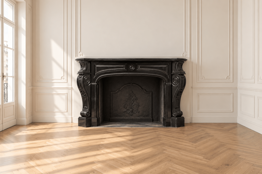 LOUIS XV STIJL NOIR DE MAZY ANTIEKE OMLOOP SCHOUW