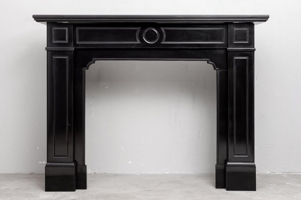 Black Marble Fireplace