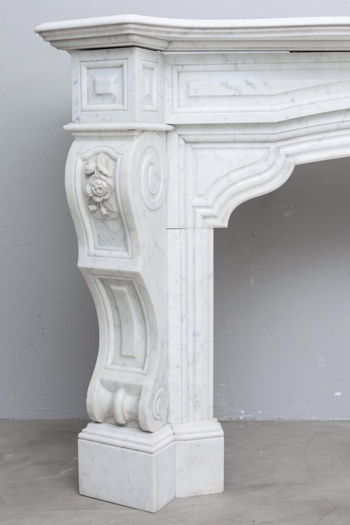 NEOCLASSICISTISCHE WIT MARMEREN ANTIEKE OMLOOP SCHOUW