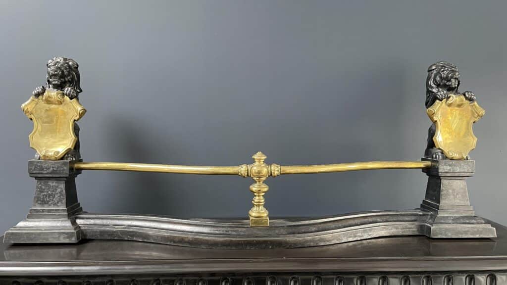 Luxury French Antique Fireplace Fender