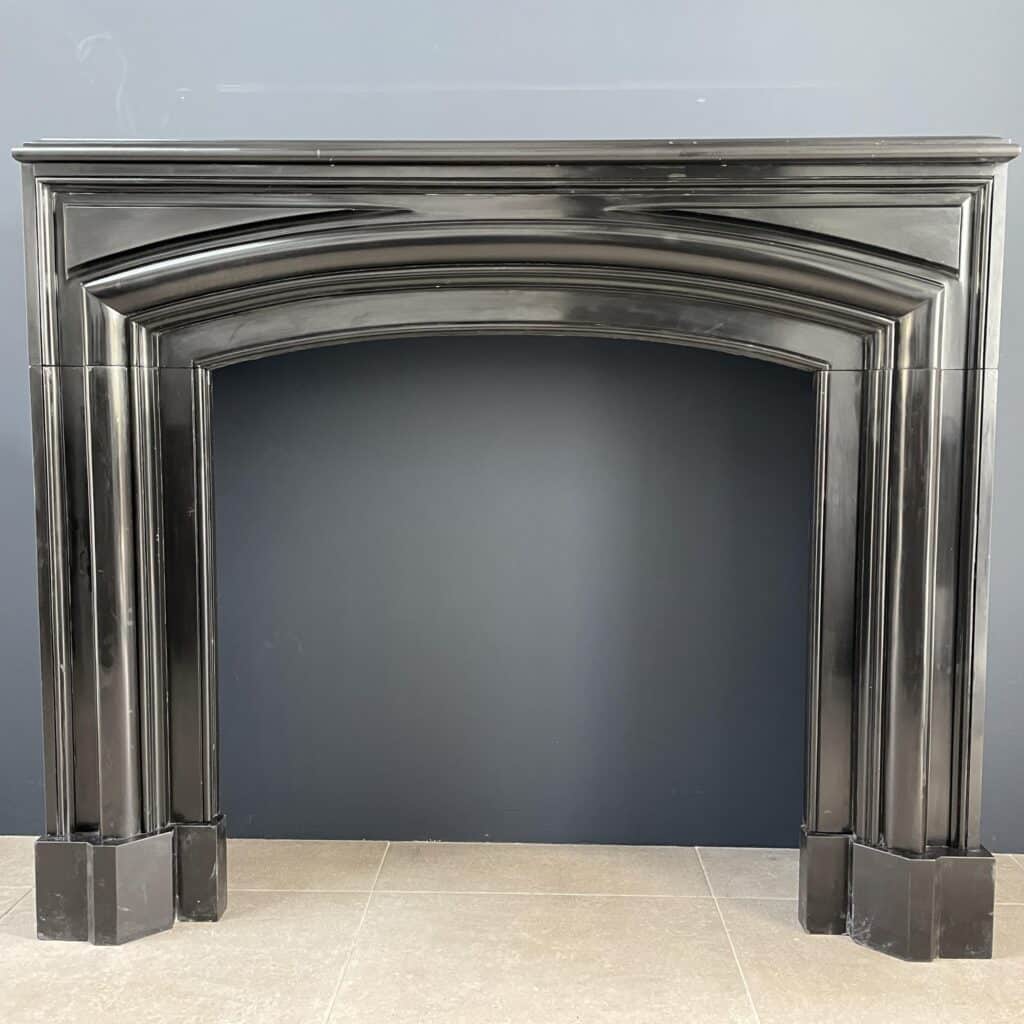 Antique Noir De Mazy Bollection Front Fireplace