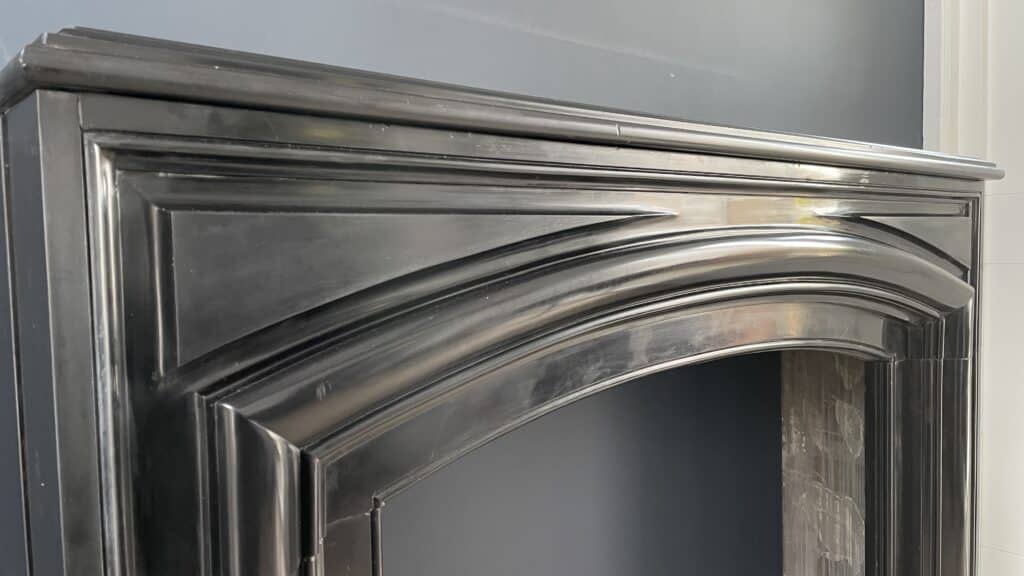 Antique Noir De Mazy Bollection Front Fireplace