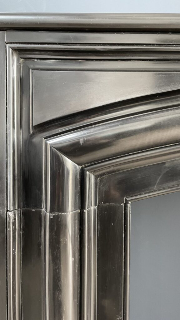 Antique Noir De Mazy Bollection Front Fireplace