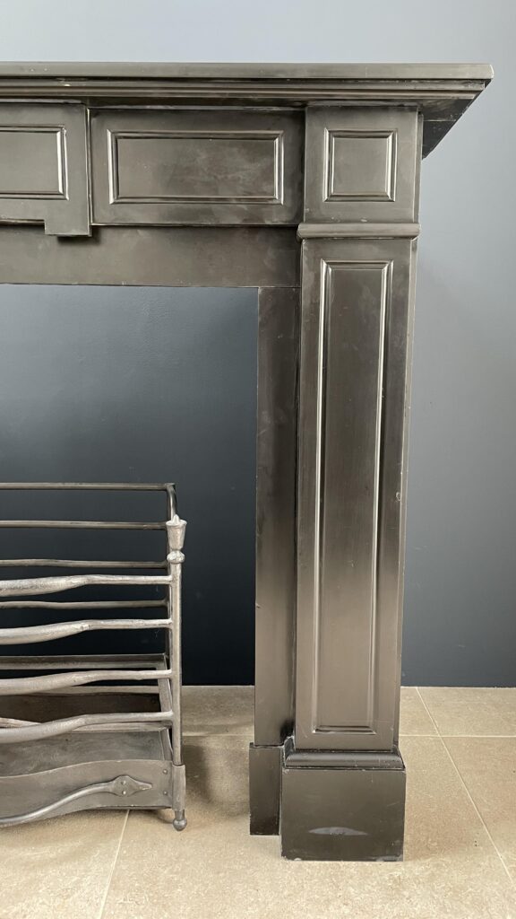 Noir de Mazy Antique Circular Fireplace