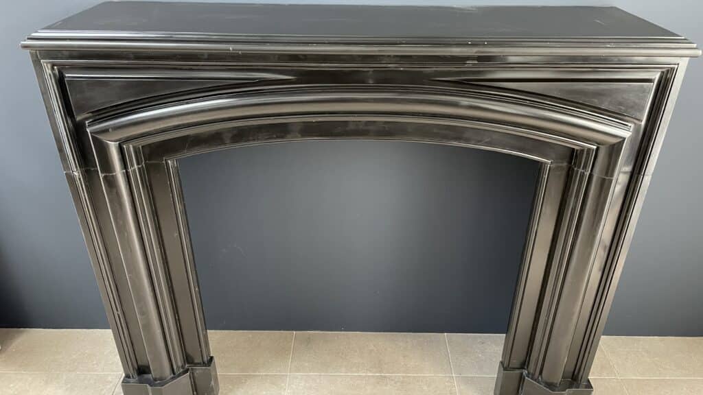 Antique Noir De Mazy Bollection Front Fireplace