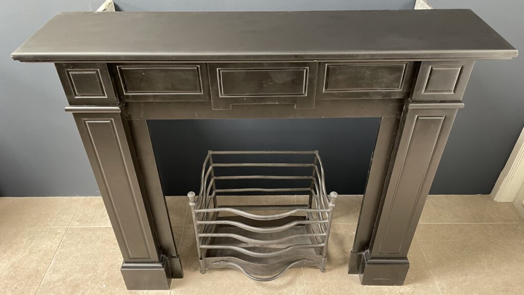 Noir de Mazy Antique Circular Fireplace
