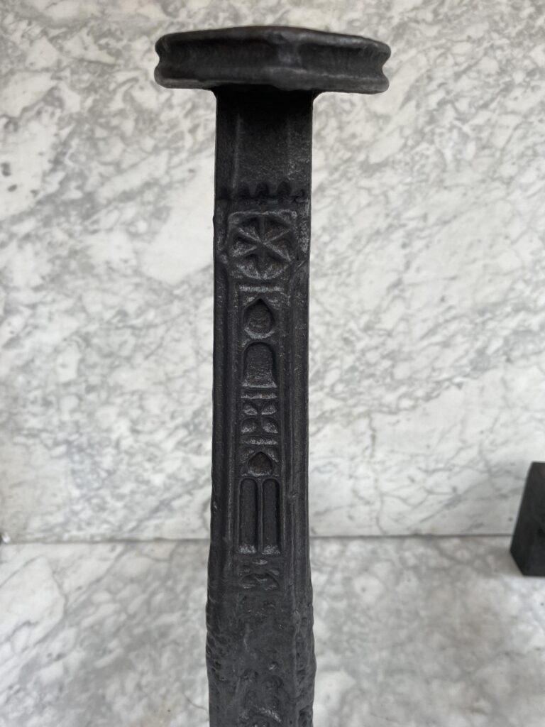Unique Set of Antique French Andirons