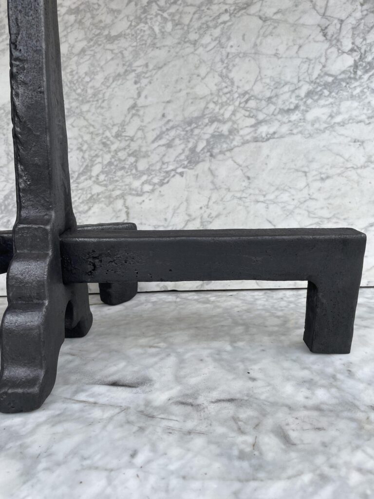 Set Antieke Franse Stookbokken Messing