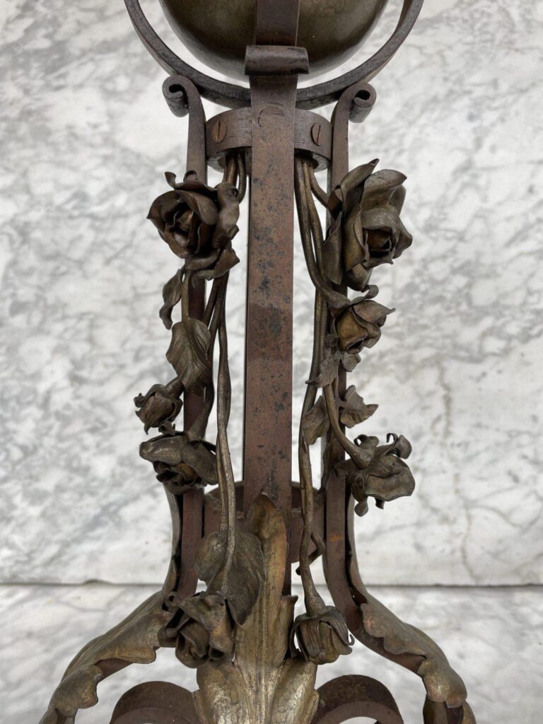 Unique Set of Antique French Andirons