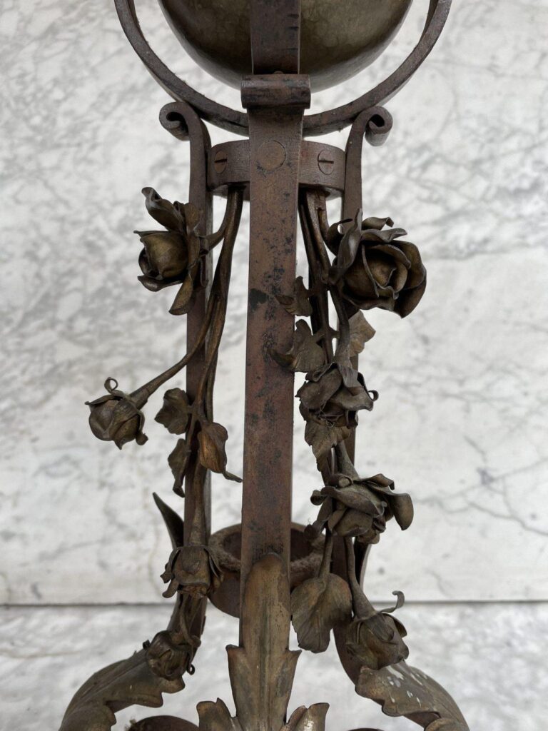 Unique Set of Antique French Andirons