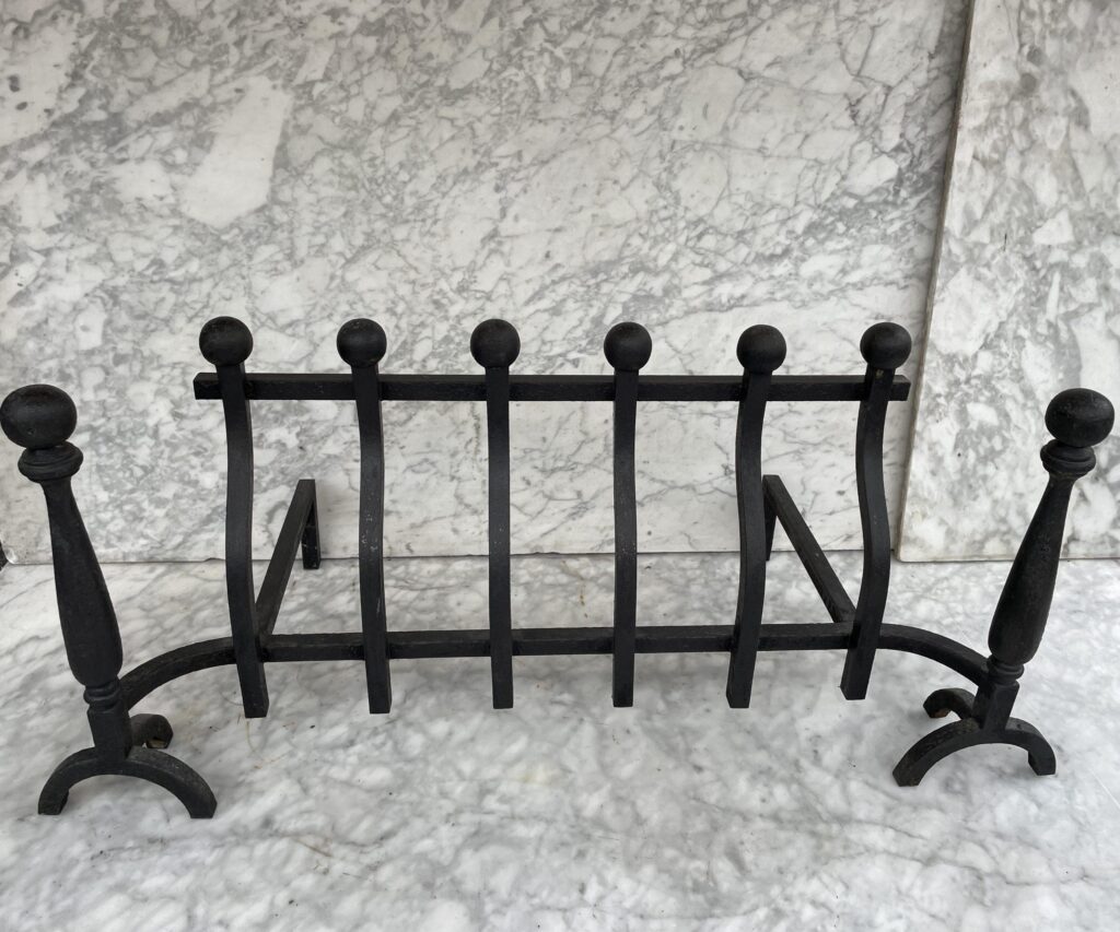 Cast-Iron Antique Fire Basket