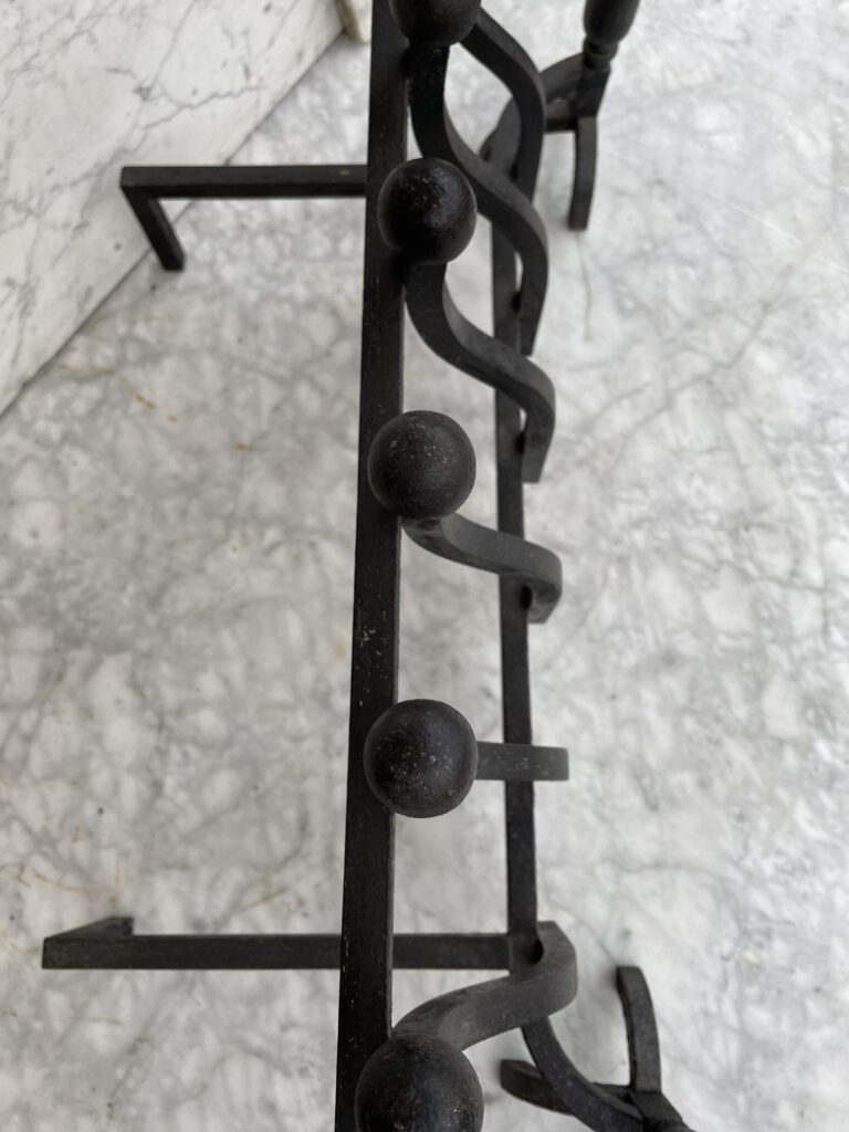 Cast-Iron Antique Fire Basket