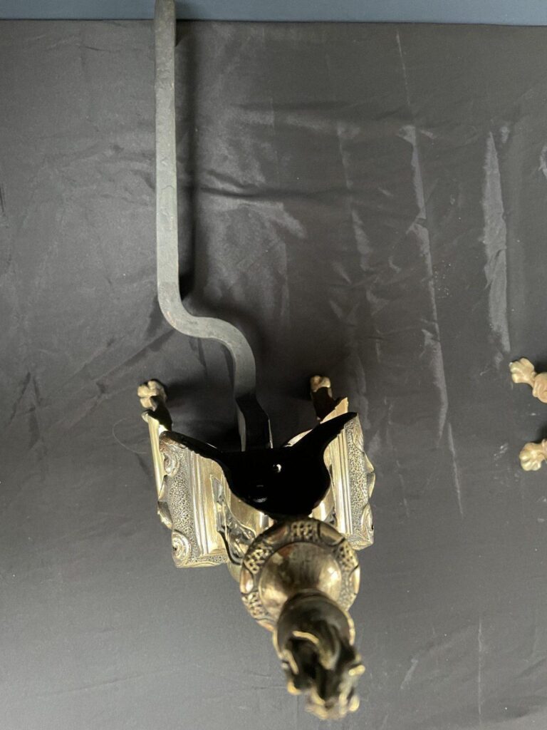 Prachtige Set  Antieke Franse Stookbokken