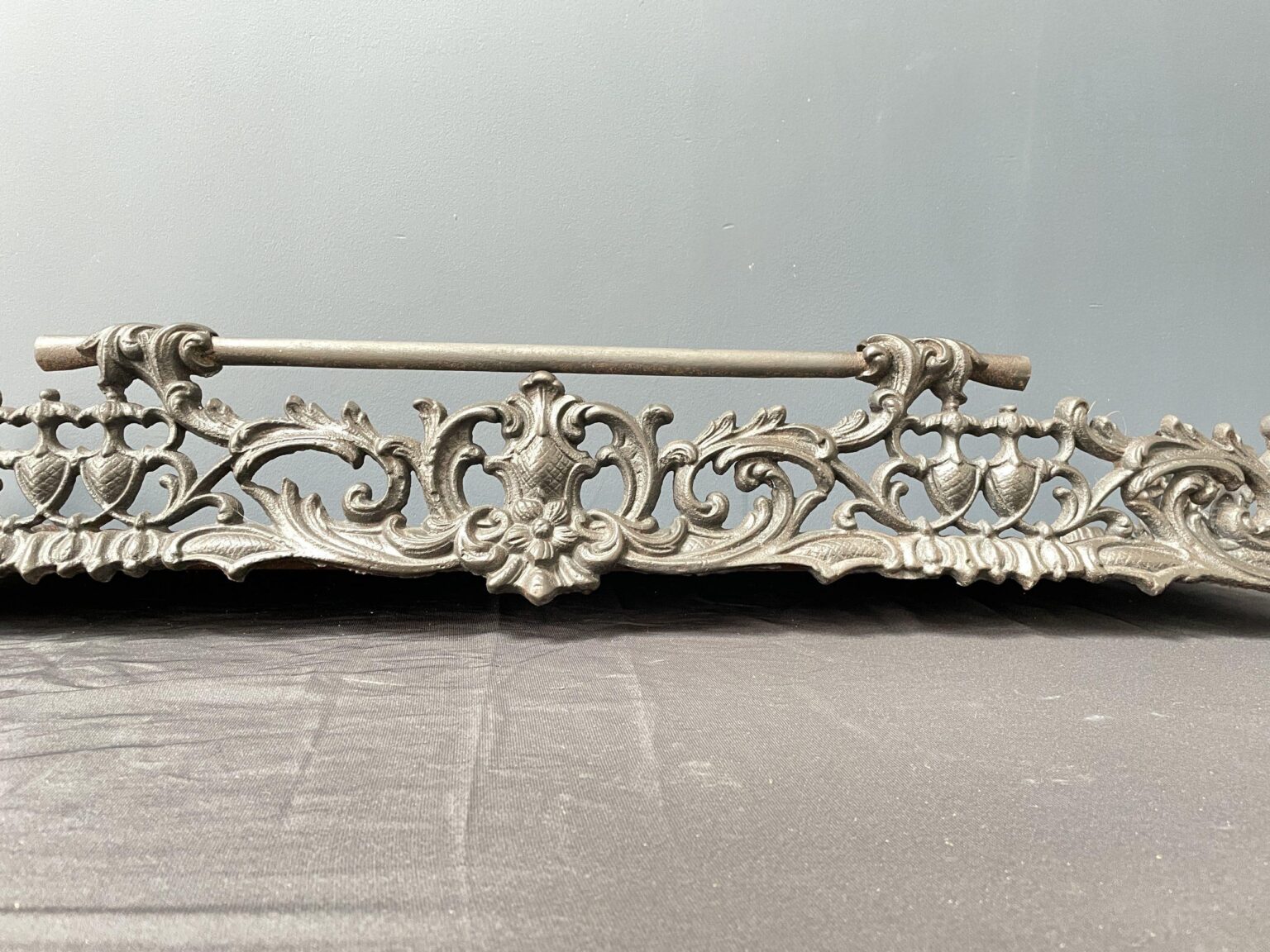 Antique Marble French fireplace — detail 2