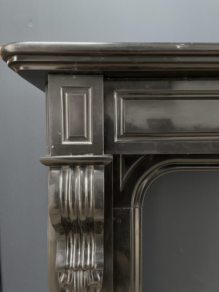 NEOCLASSIC BLACK MARBLE ANTIQUE FIREPLACE (kopie)