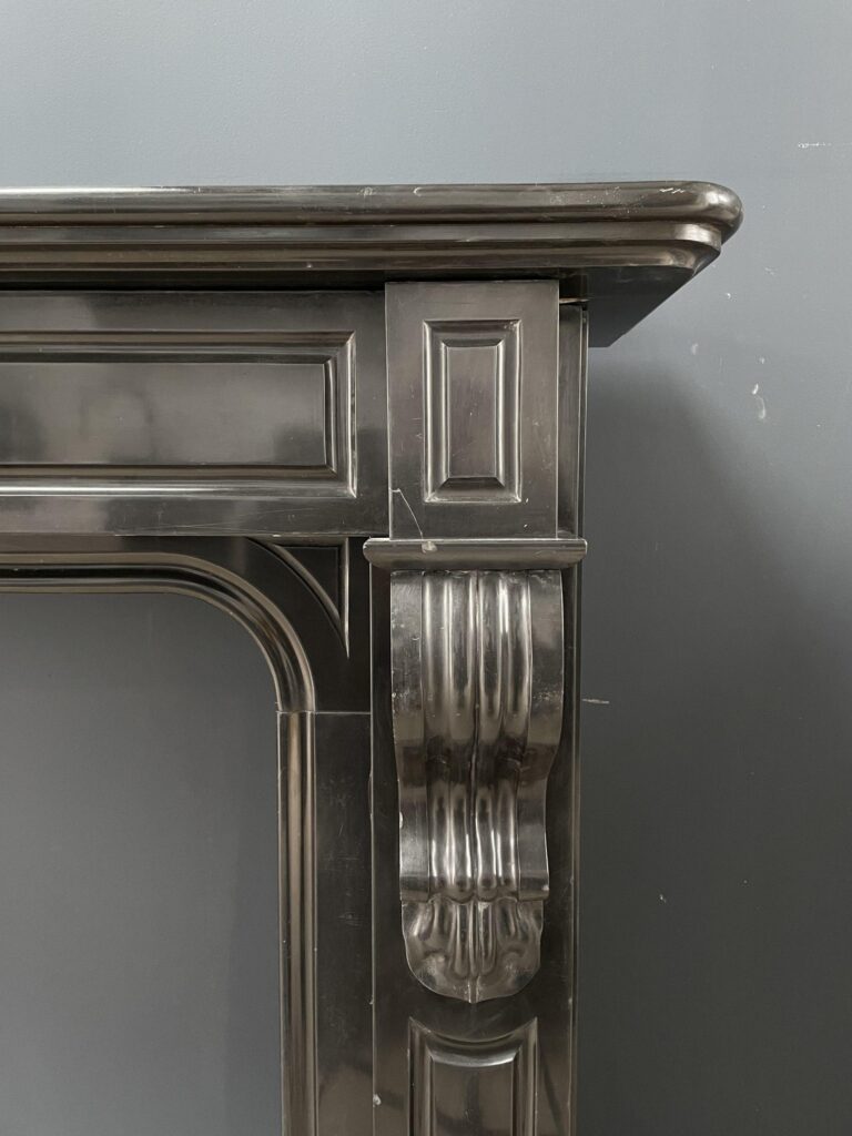 NEOCLASSIC BLACK MARBLE ANTIQUE FIREPLACE (kopie)