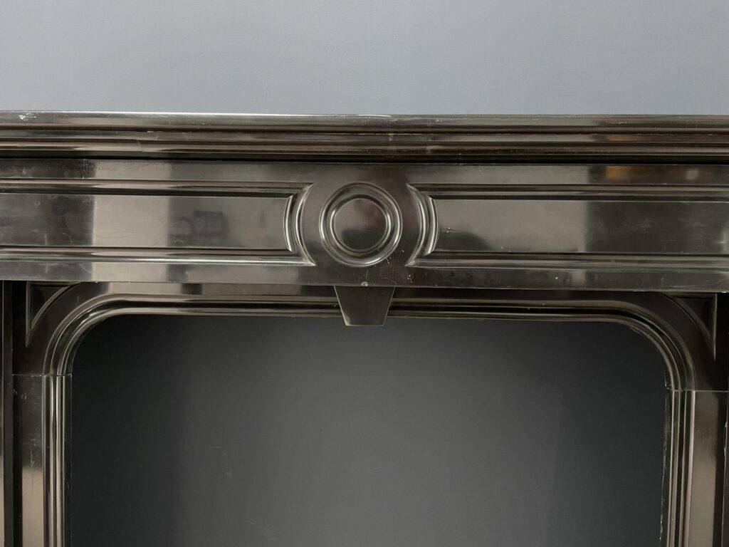 NEOCLASSIC BLACK MARBLE ANTIQUE FIREPLACE (kopie)