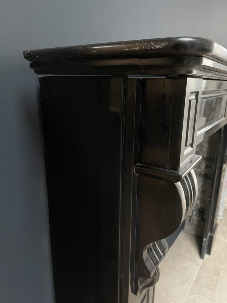 NEOCLASSIC BLACK MARBLE ANTIQUE FIREPLACE (kopie)