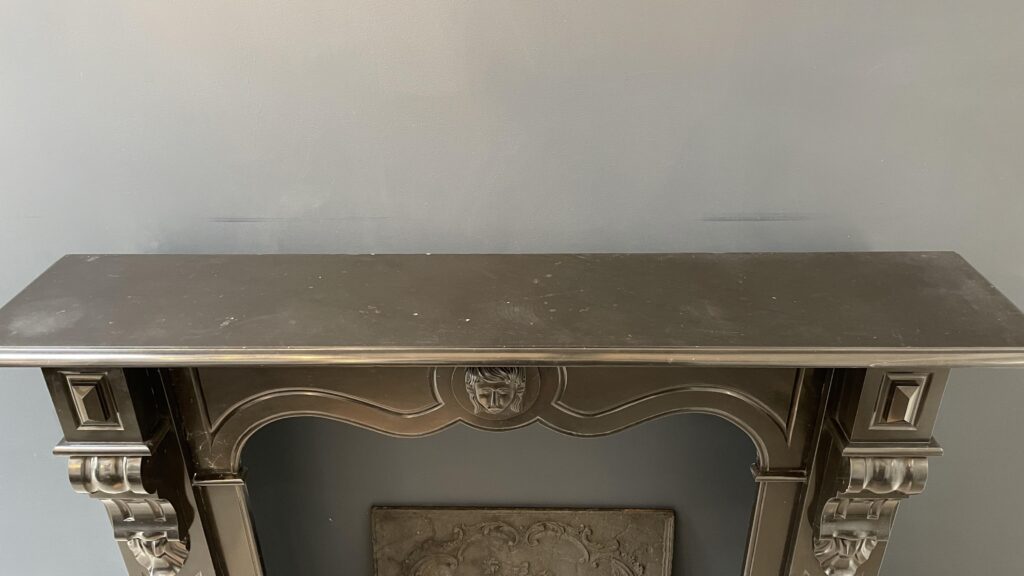 BLACK MARBLE NOIR DE MAZY ANTIQUE FIRE PLACE