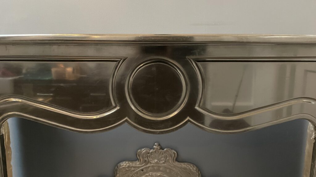 BLACK MARBLE NOIR DE MAZY ANTIQUE FIRE PLACE