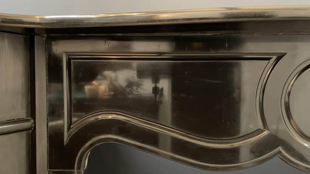 BLACK MARBLE NOIR DE MAZY ANTIQUE FIRE PLACE