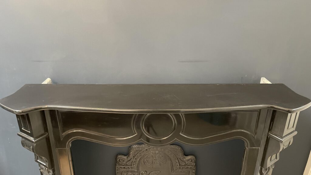 BLACK MARBLE NOIR DE MAZY ANTIQUE FIRE PLACE