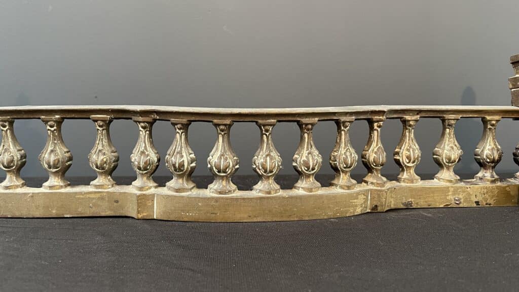 Beautiful Set of Antique French Andirons