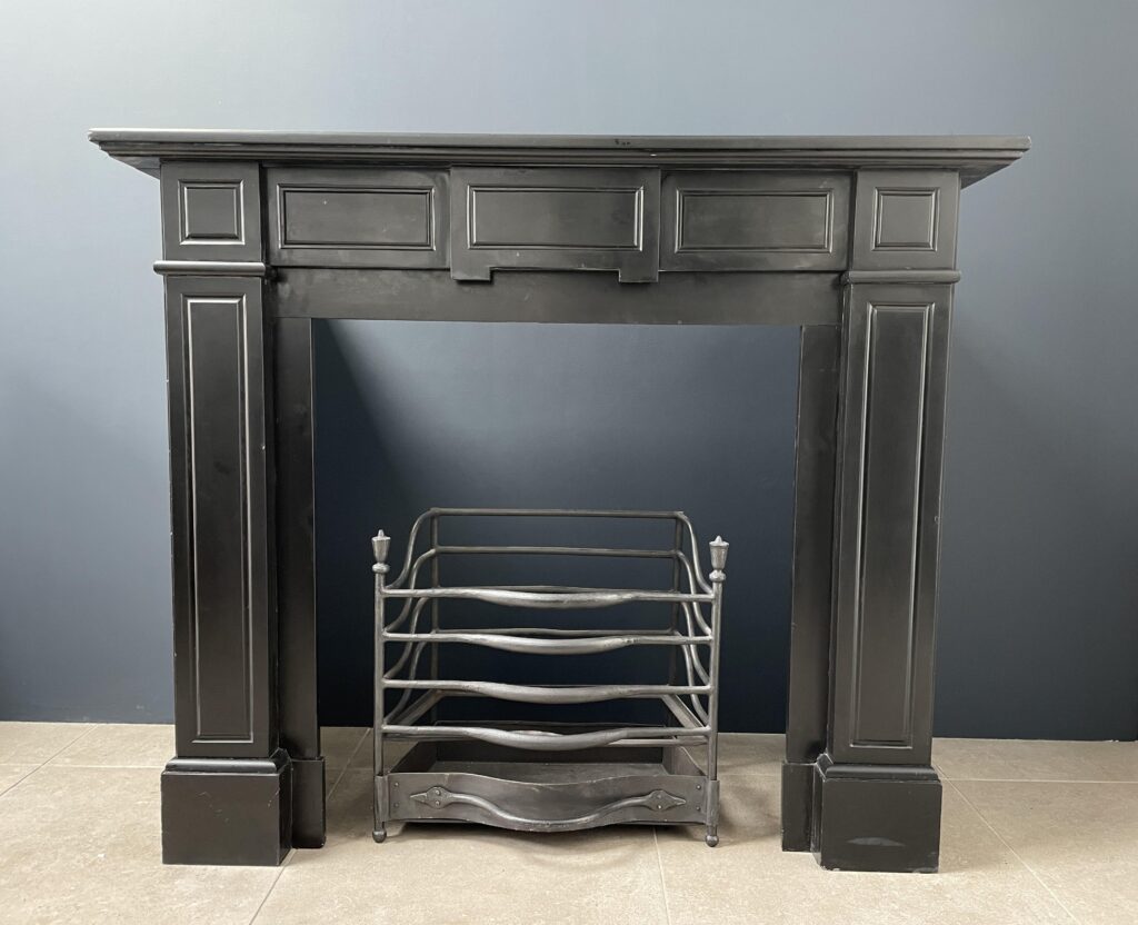 Noir de Mazy Antique Circular Fireplace