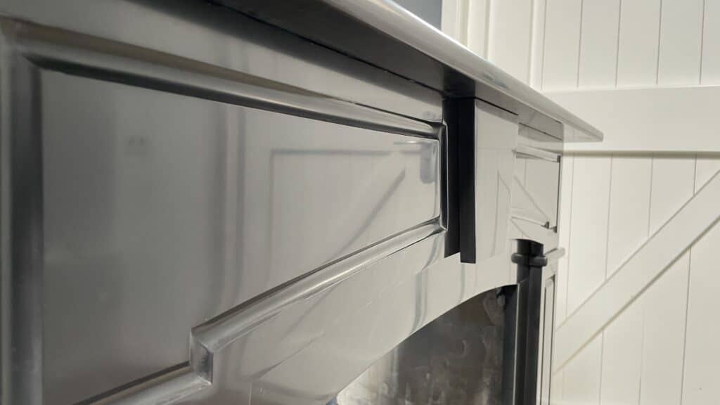 Noir De Mazy Antique Circulation Chimney