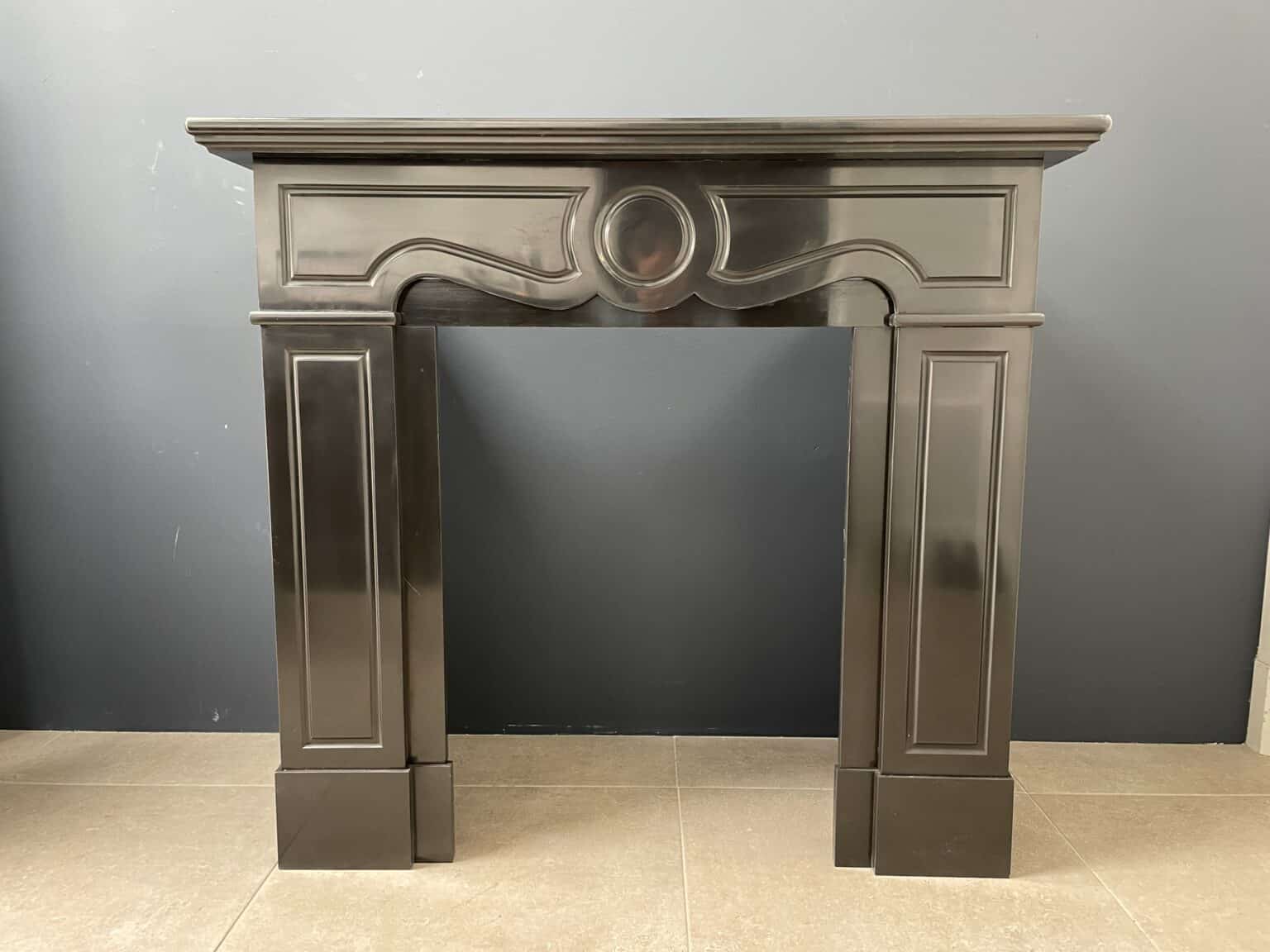 Black Marble Antique Chimney Circulation Model
