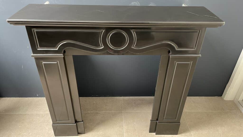 Black Marble Antique Chimney Circulation Model
