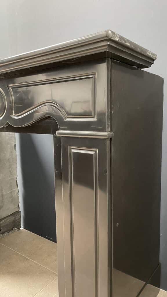 Black Marble Antique Chimney Circulation Model