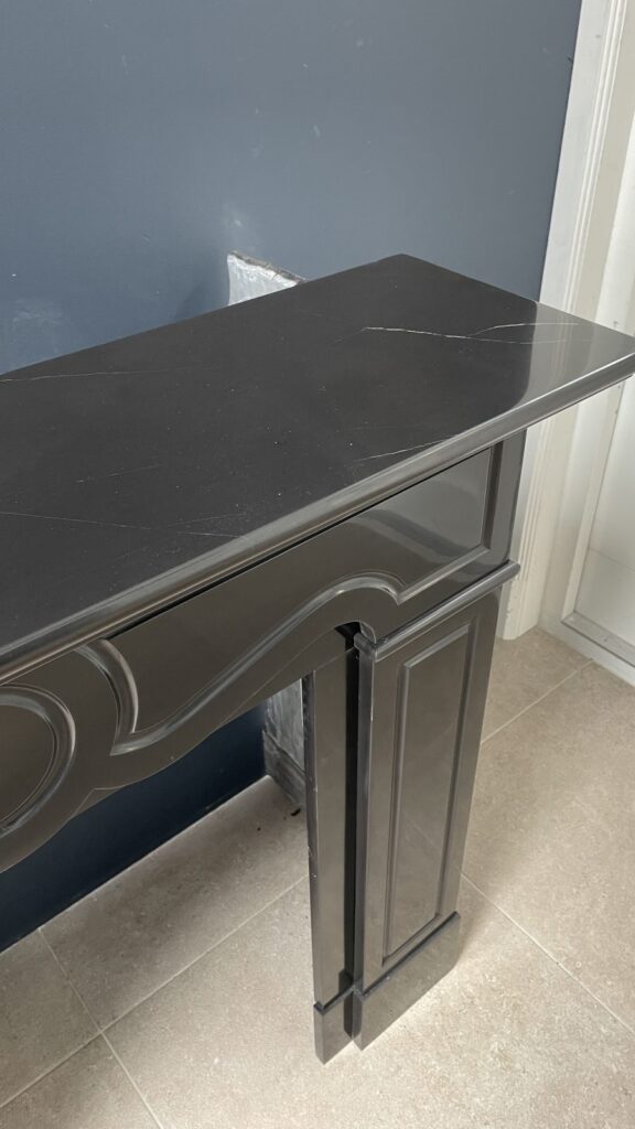 Black Marble Antique Chimney Circulation Model