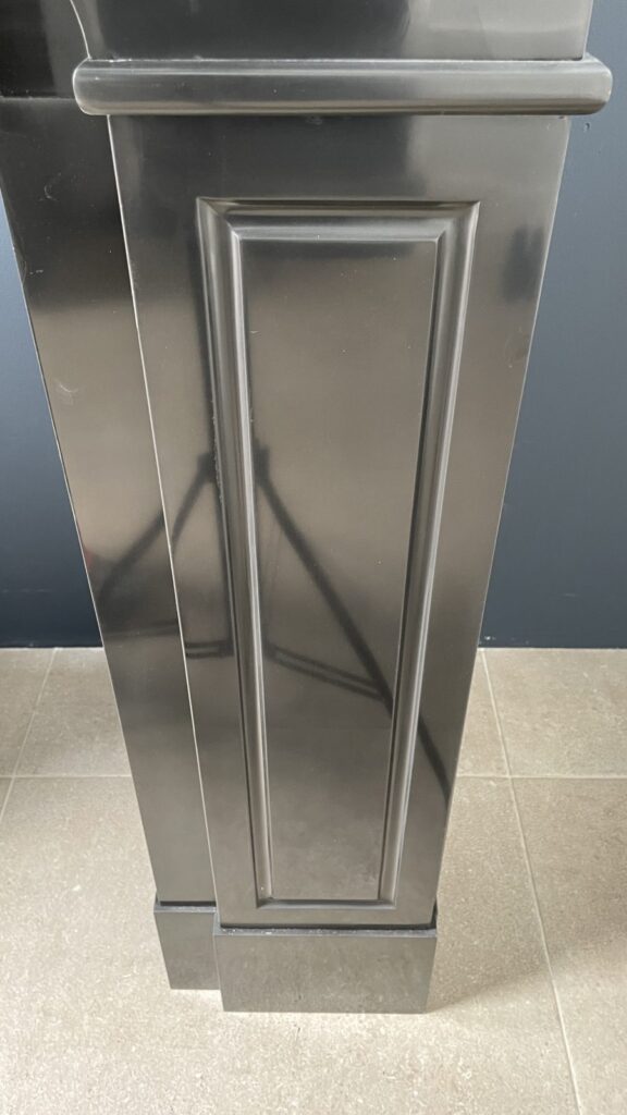 Black Marble Antique Chimney Circulation Model