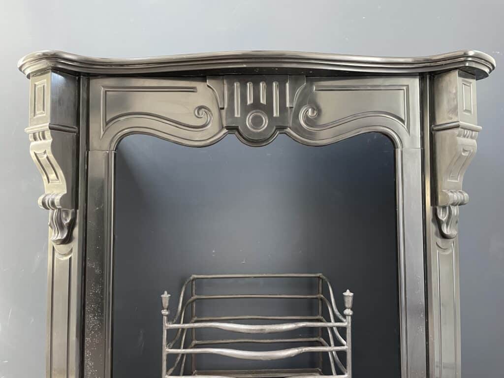 Black Marble Antique Fireplace Front Noir De Mazy Marble