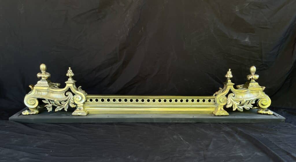 Luxury French Antique Fireplace Fender