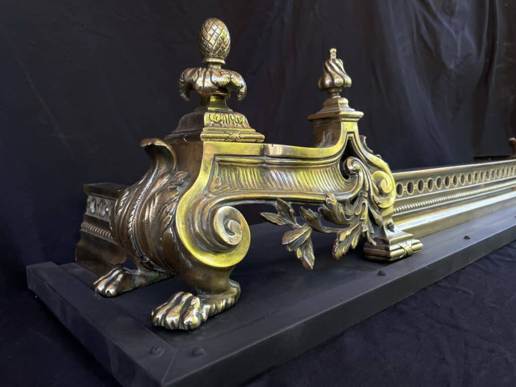 Luxury French Antique Fireplace Fender