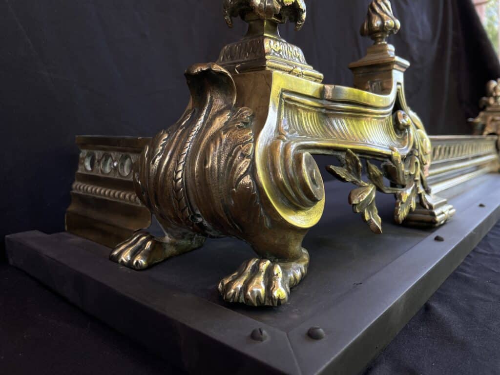 Luxury French Antique Fireplace Fender