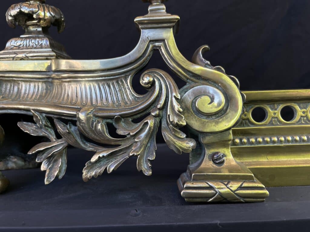 Luxury French Antique Fireplace Fender