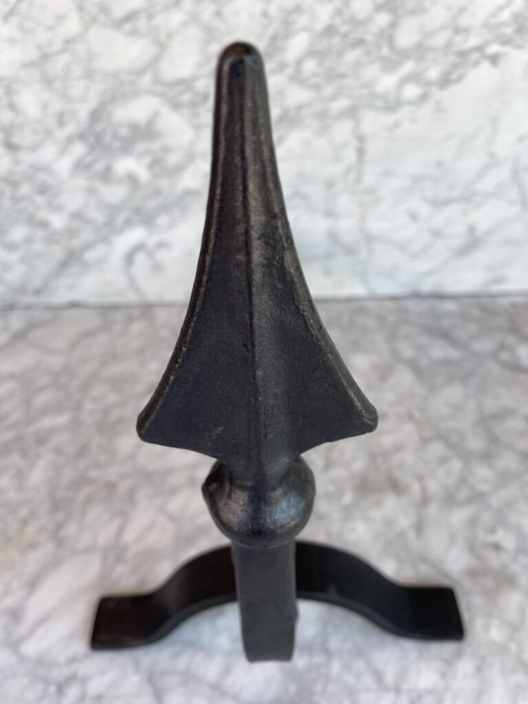 Set of Antique Wrought-Iron Andirons