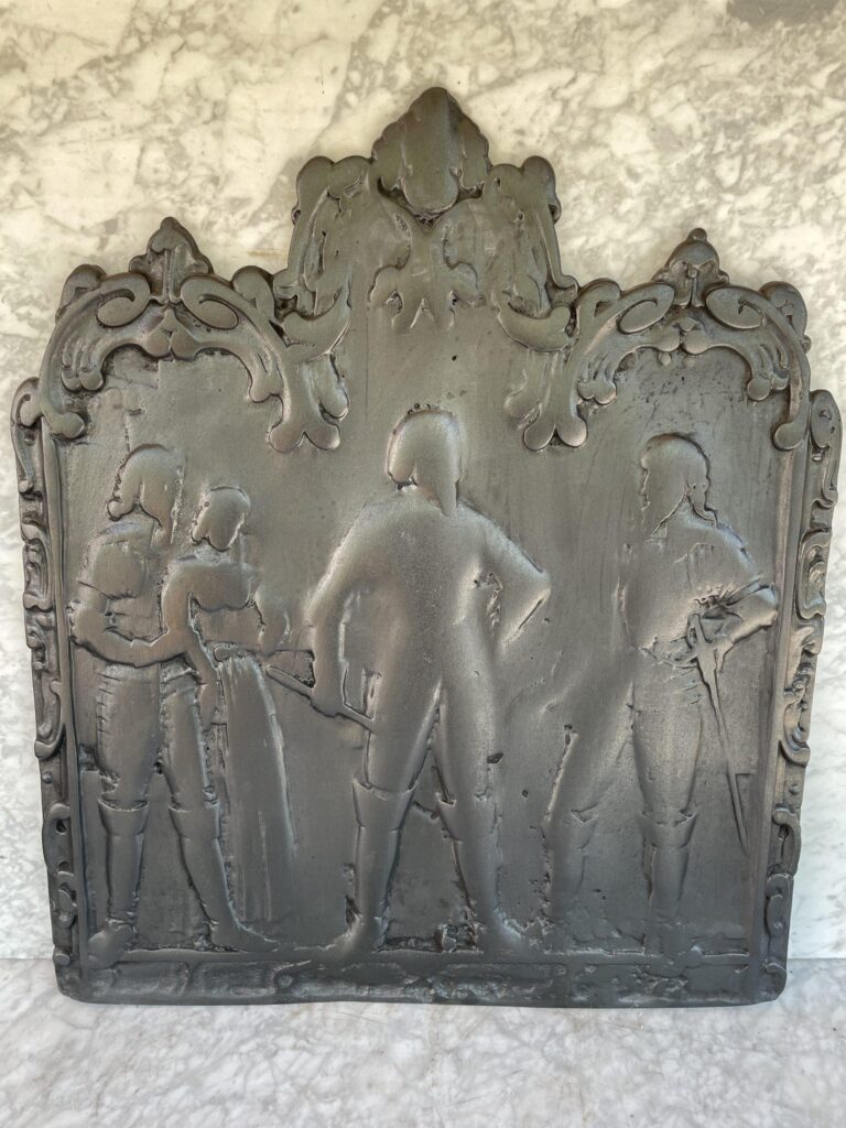 Antieke Haardplaat Gietijzer