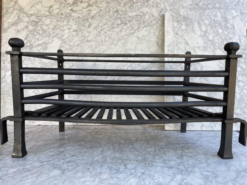 Antique Cast-Iron Fire Basket