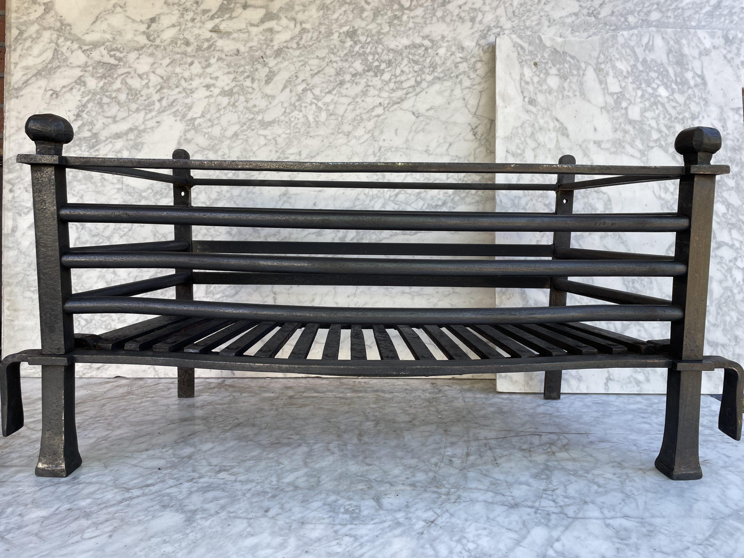 Antique Cast-Iron Fire Basket
