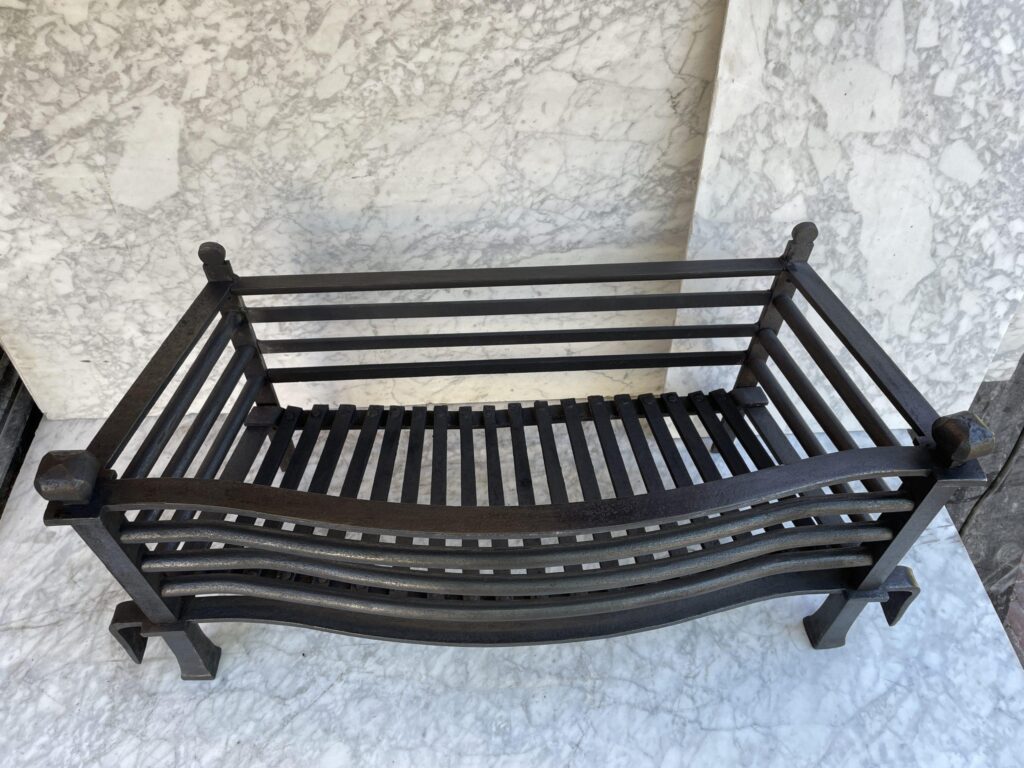 Antique Cast-Iron Fire Basket