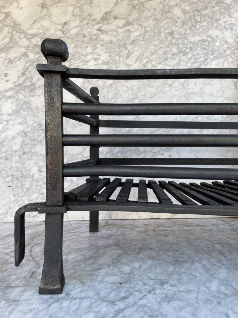 Antique Cast-Iron Fire Basket