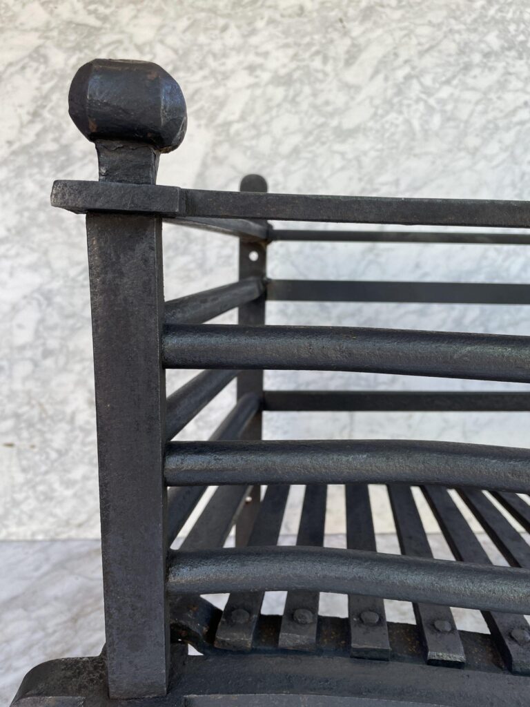 Antique Cast-Iron Fire Basket