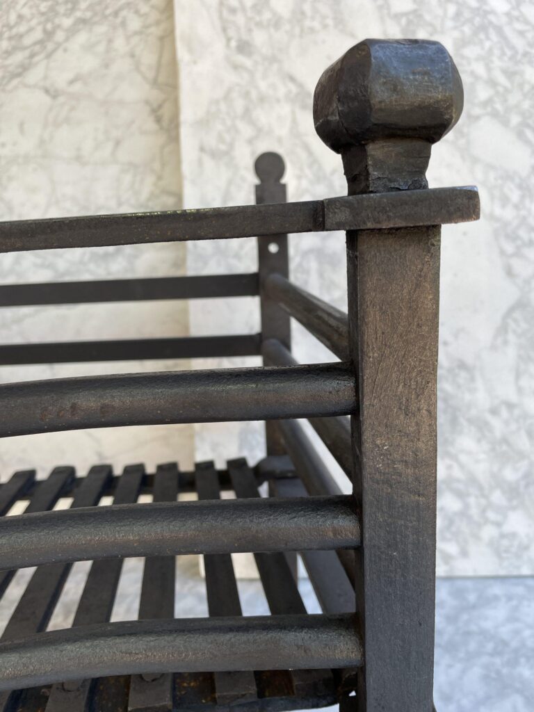 Antique Cast-Iron Fire Basket