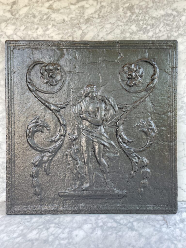 Cast-Iron Antique Fireback