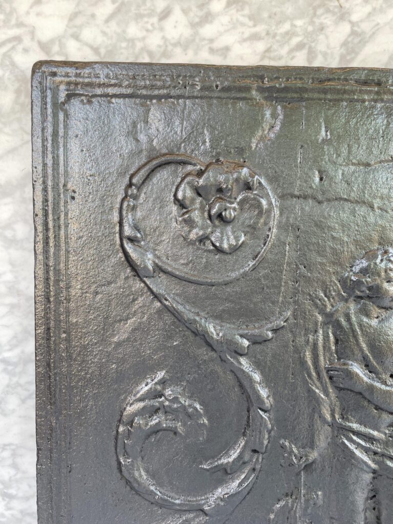 Cast-Iron Antique Fireback — detail 2